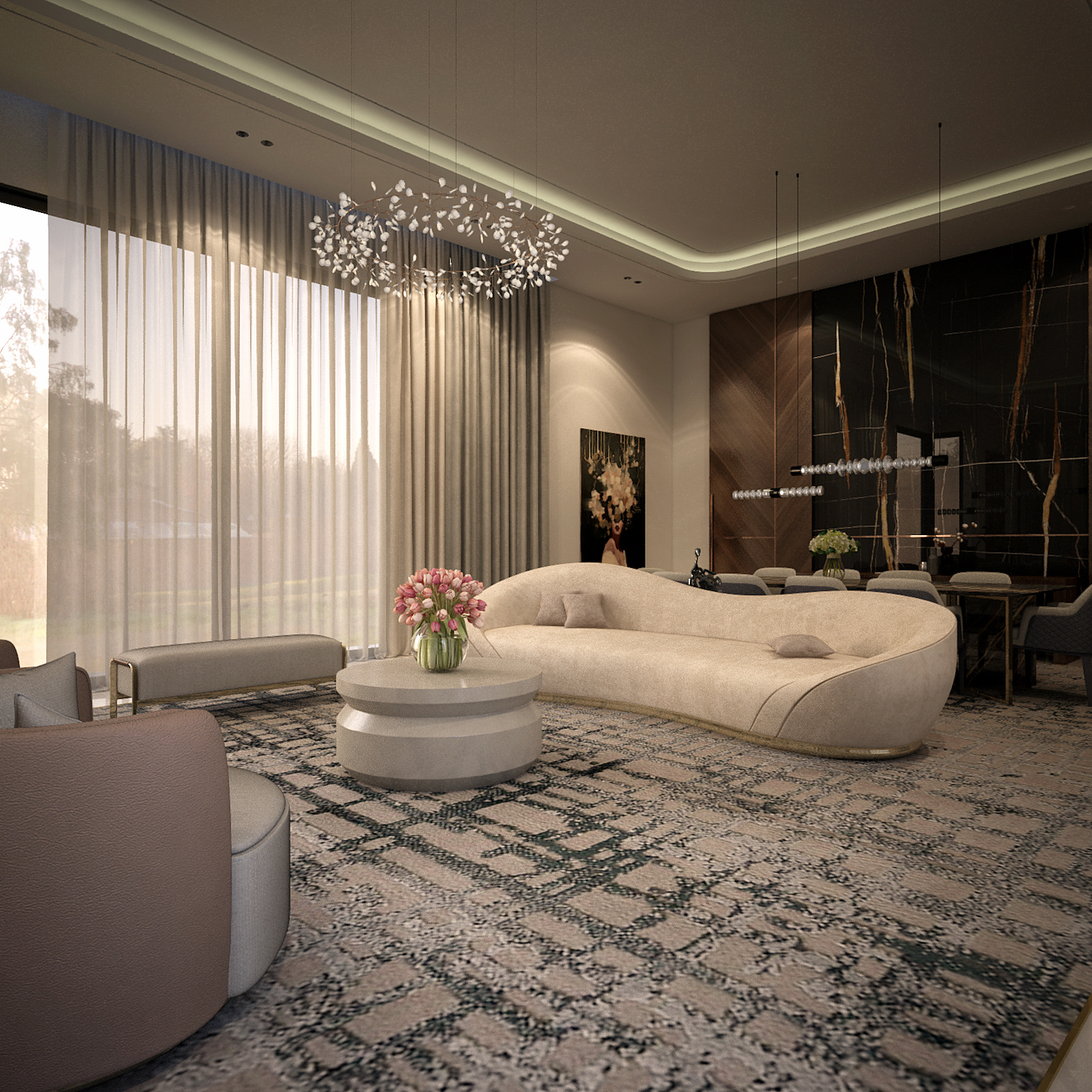 Dubai Villa Projesi 2 görsel 1